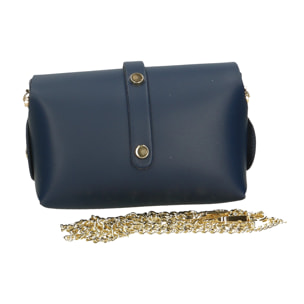 Chicca Borse Borsetta Clutch Blu