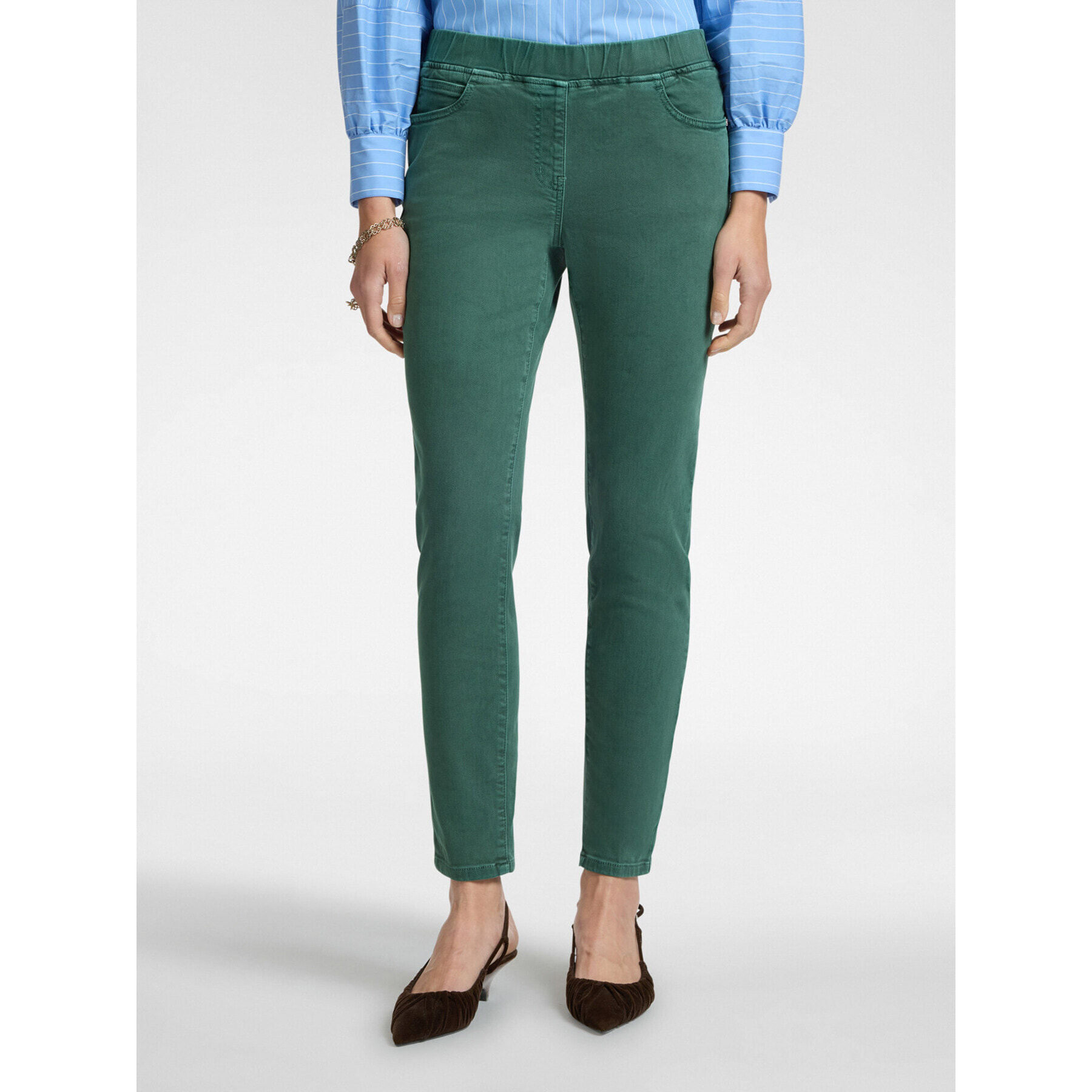 Elena Mirò - Jeggings - Verde