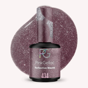 Vernis semi-permanent - 434 Reflective Mauve - 15 ml & Ornament Noell