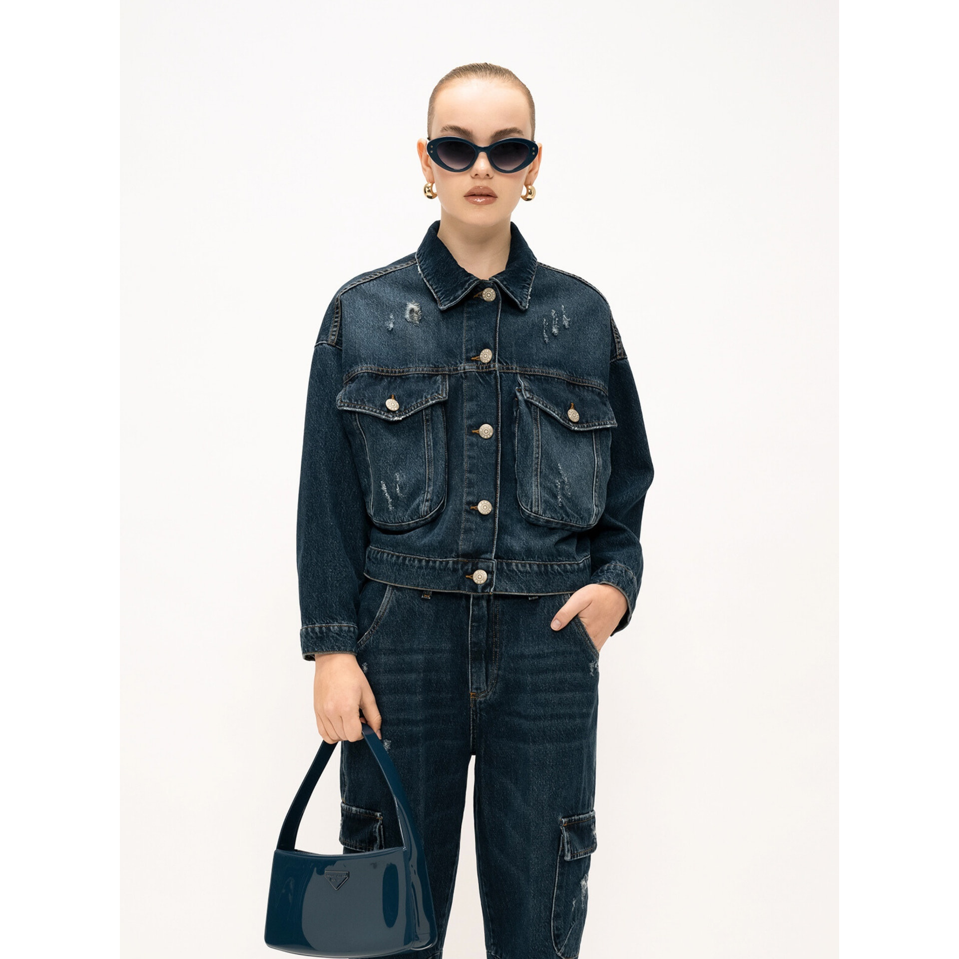 Giubbotto da donna Made in Italy - Modello Novara - 100% cotone