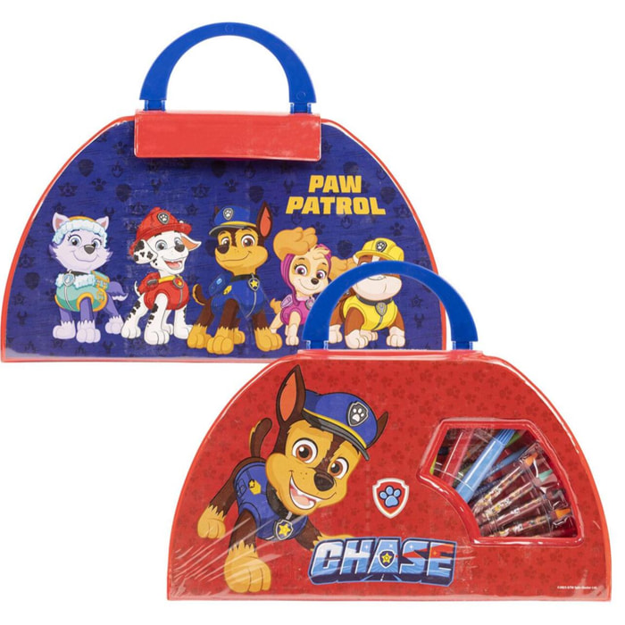 Set papelería coloreable 50 piezas paw patrol
