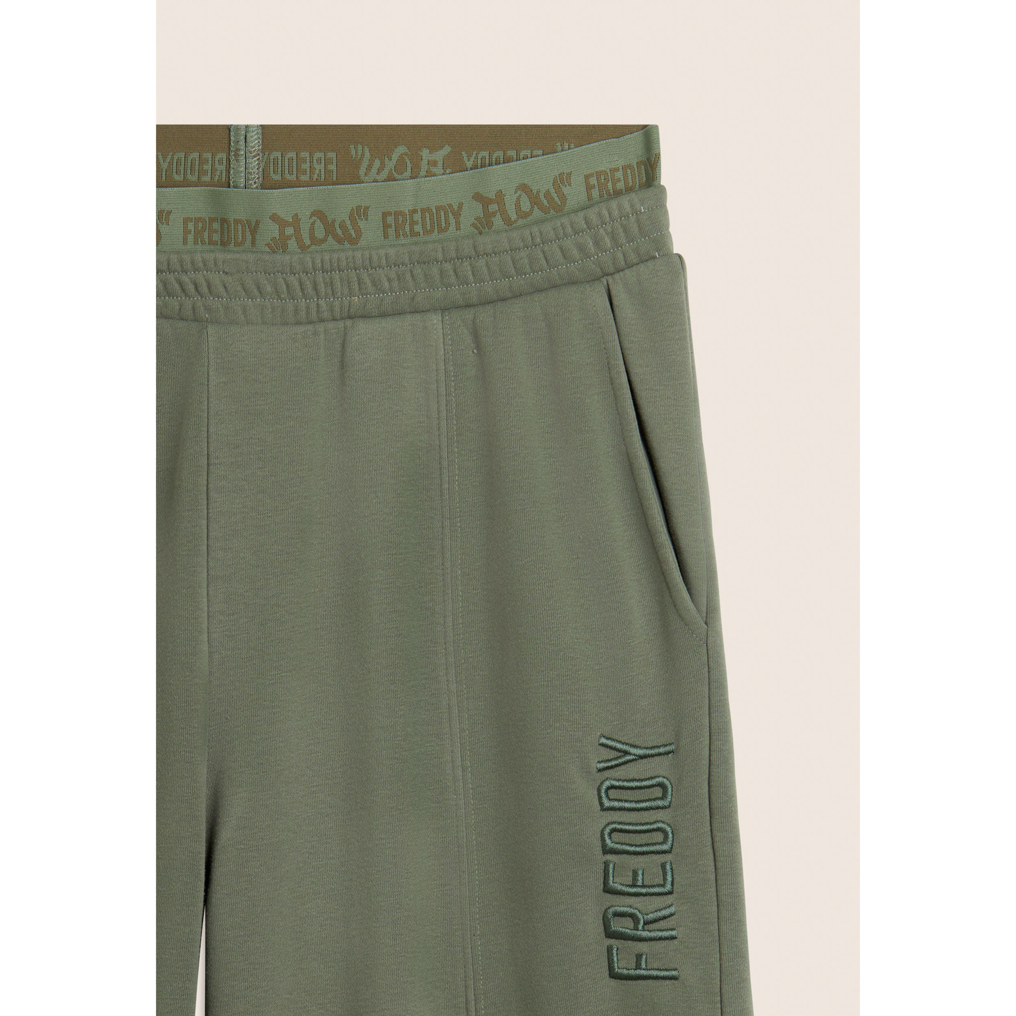 Pantaloni Sportivi Oversize con grafica "FREDDY FLOW"