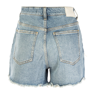 GAS pantaloncino donna light blue aut