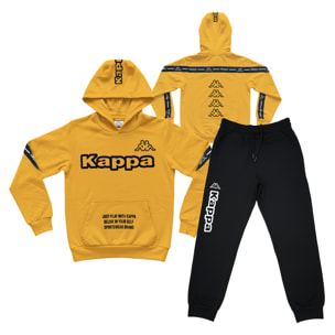 Tuta Bimbo KAPPA 3 - 7 Anni Cotone Felpato