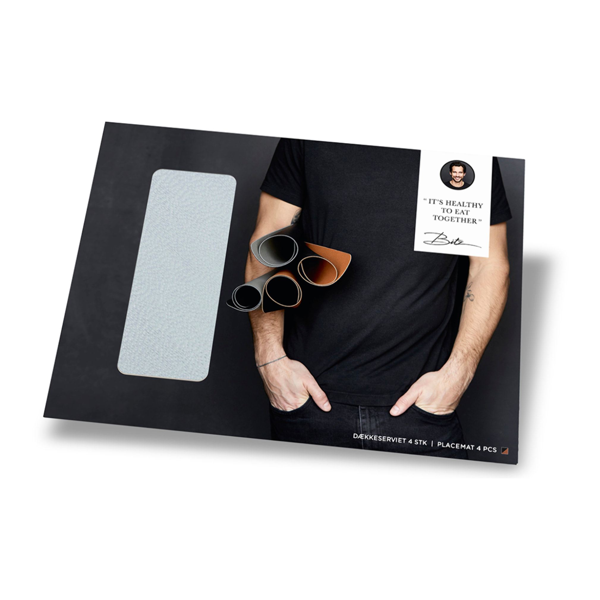 Set de 4 sets de table 46 x 33 cm