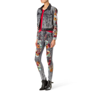 PHILIPP PLEIN high waits jeggings "misterious way"