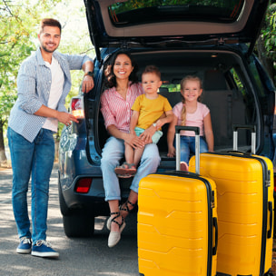 Juego De Maletas Rígidas Pp Itaca Sarajevo Amarillo