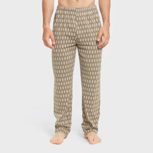 Pijama largo algodón hombre Arpani Verde