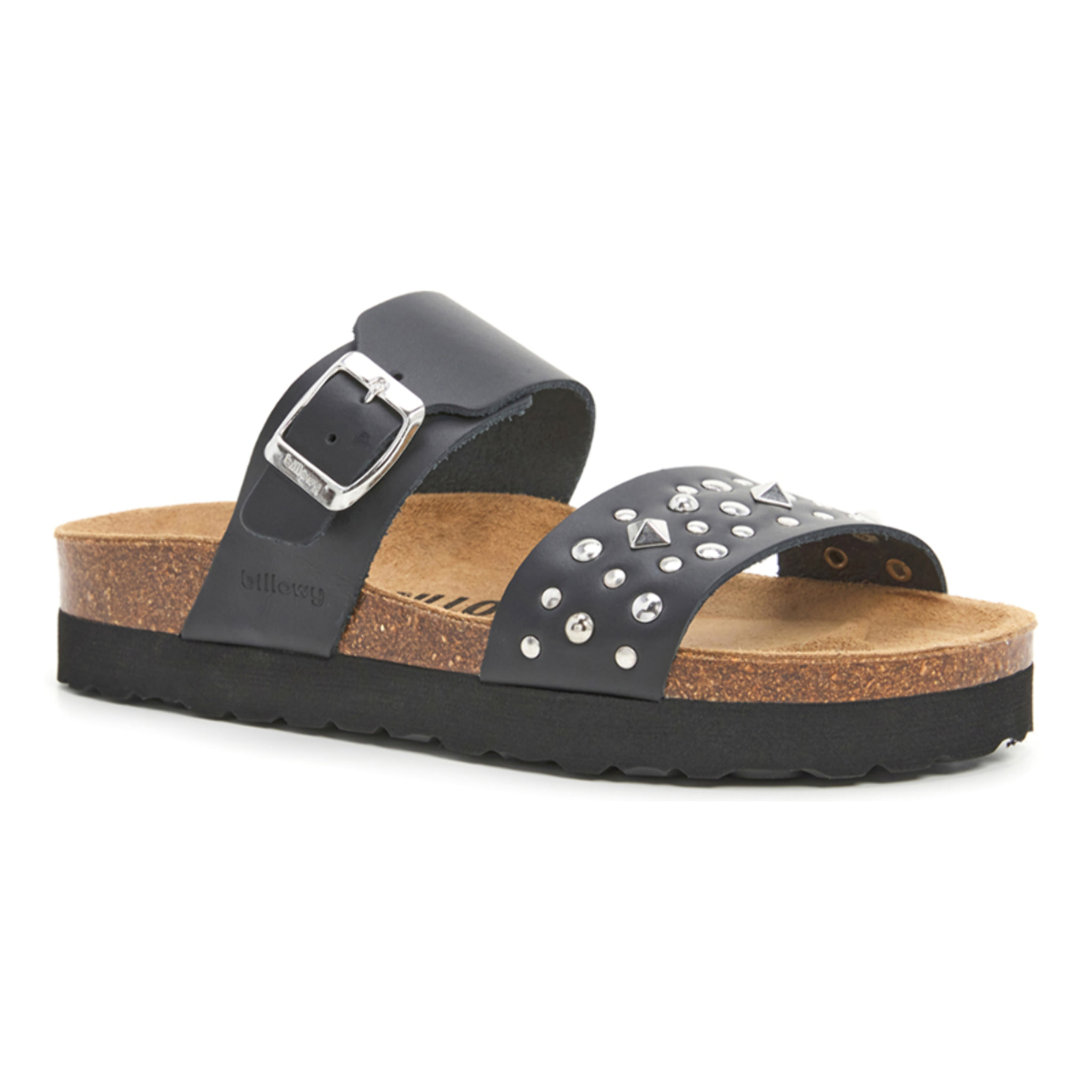 SANDALO CON ZEPPA BILLOWY NERO