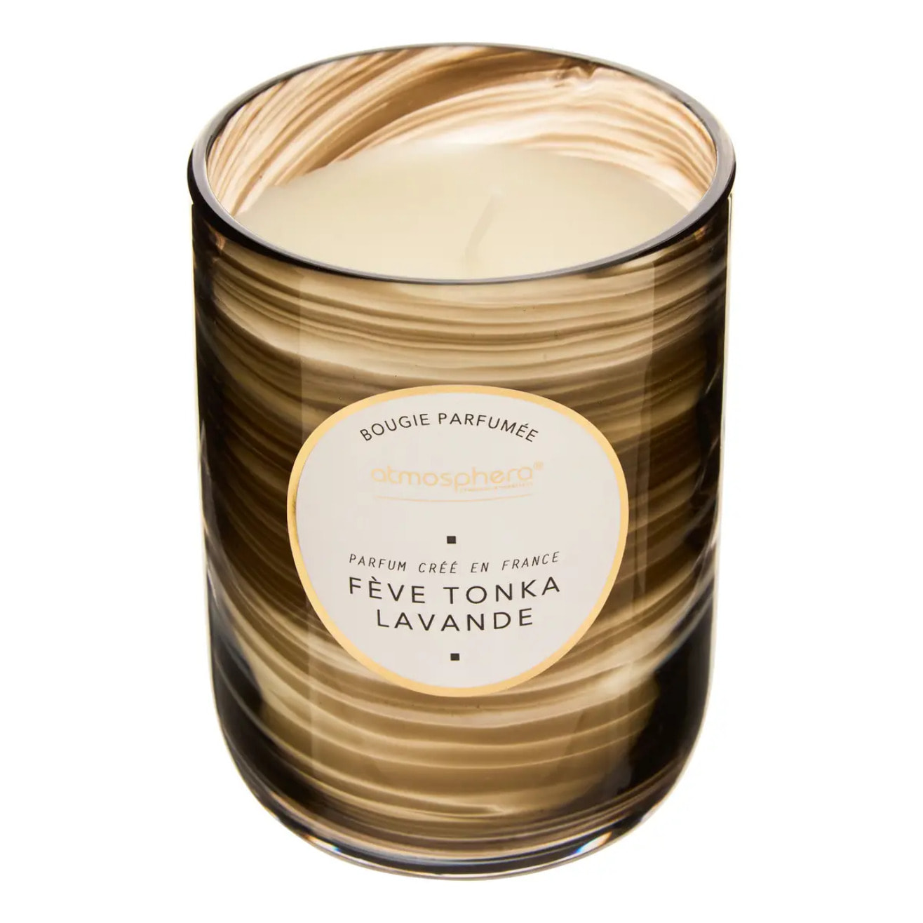Bougie parfumée 275g Wavy Fève tonka lavande