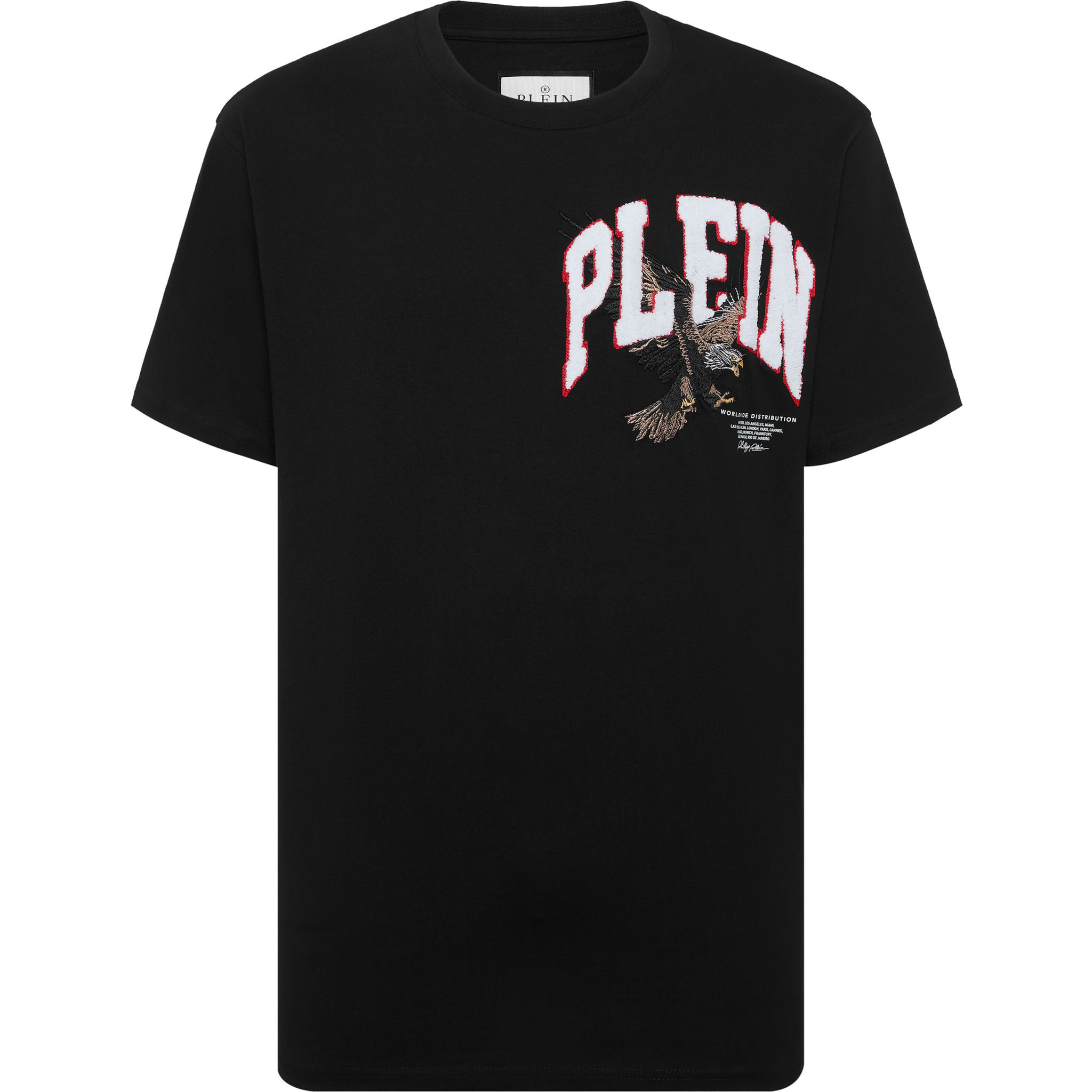PHILIPP PLEIN Camiseta Cuello Redondo Ss EAGLE