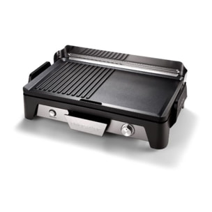 Plancha électrique RIVIERA ET BAR QPL485 Grill et plancha à poser,  50x30 cm