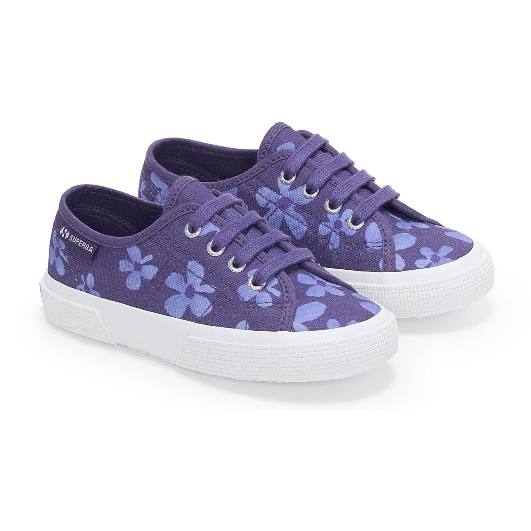 Le Superga Bambina 3750 Kids Flower Print Leggera