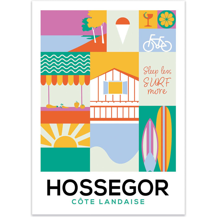 Affiche - Hossegor - Posuta
