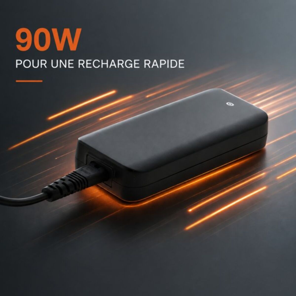 Chargeur ordinateur portable ESSENTIELB PC 90W universel + 9 embouts