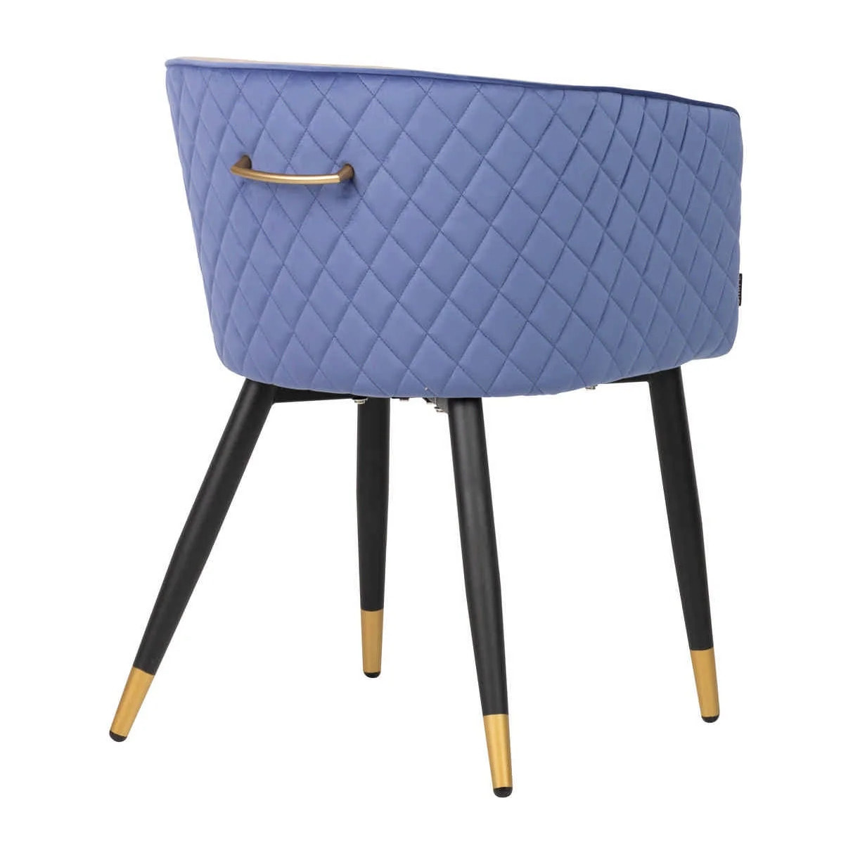 Silla Con Tirador Velvet Morado 55x57x76 Cm