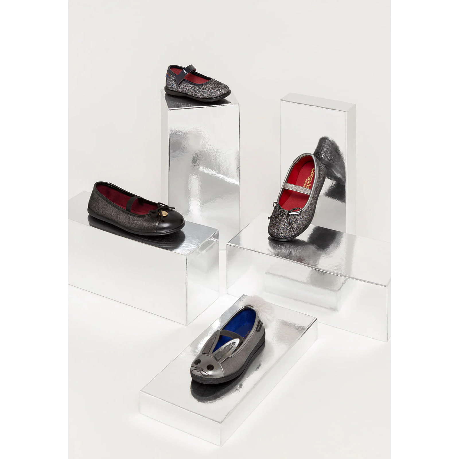 Conguitos - Scarpe eleganti a tacco basso per bambini