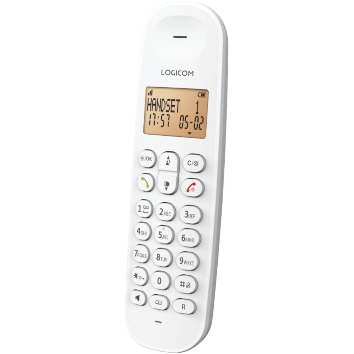 Téléphone sans fil LOGICOM Iloa 150 Solo Blanc