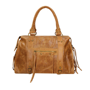 Borsa a spalla da donna - Modello Clara - Vera pelle - 41.0 x 28.0 x 13.0 cm