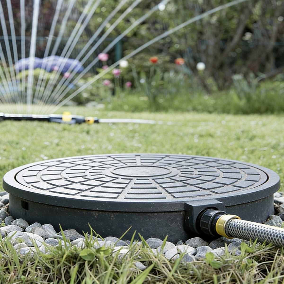 Bomba sumergible 370 W, caudal 20 L/min, altura máxima 50 m para aguas limpias - GREENCUT