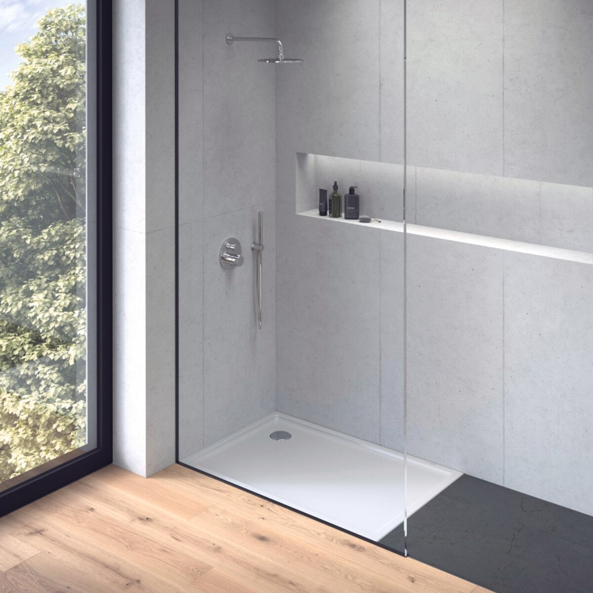 Receveur de douche 120 x 80 DURAVIT Starck Slimline