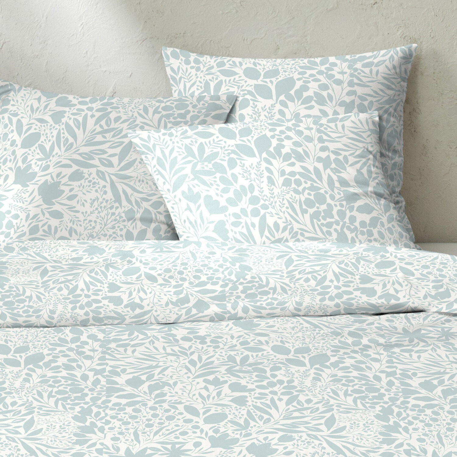 Parure housse de couette 2pcs 100% coton 57 fils_lina