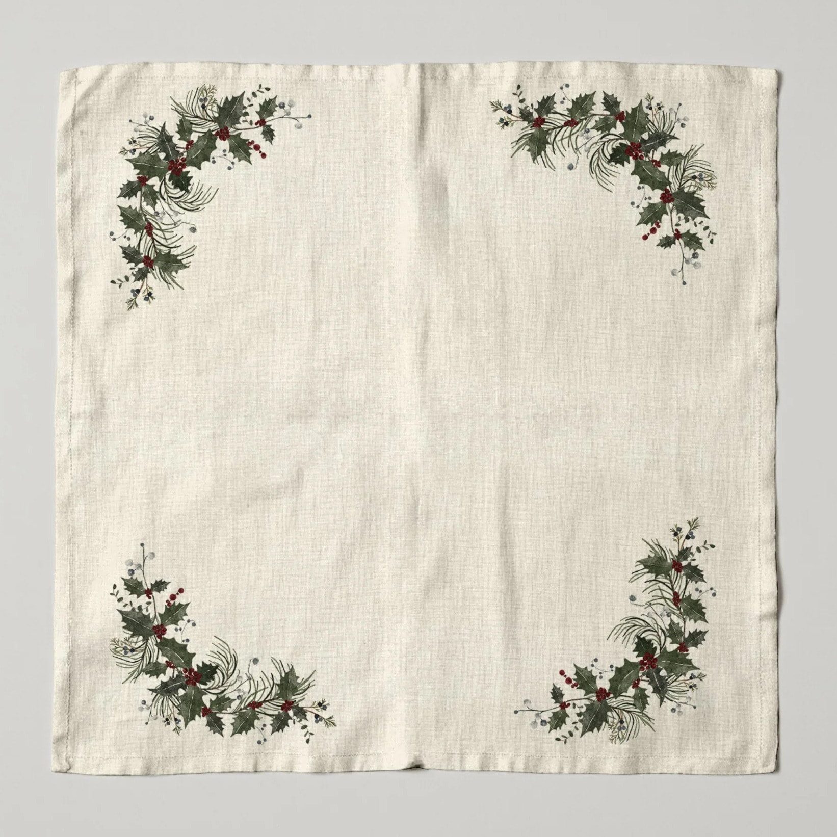 Lot de 2 serviettes Mistletoe 1225