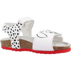 Sandalias Niño de la marca GEOX  modelo B SANDAL CHALKI GIRL BLANCO