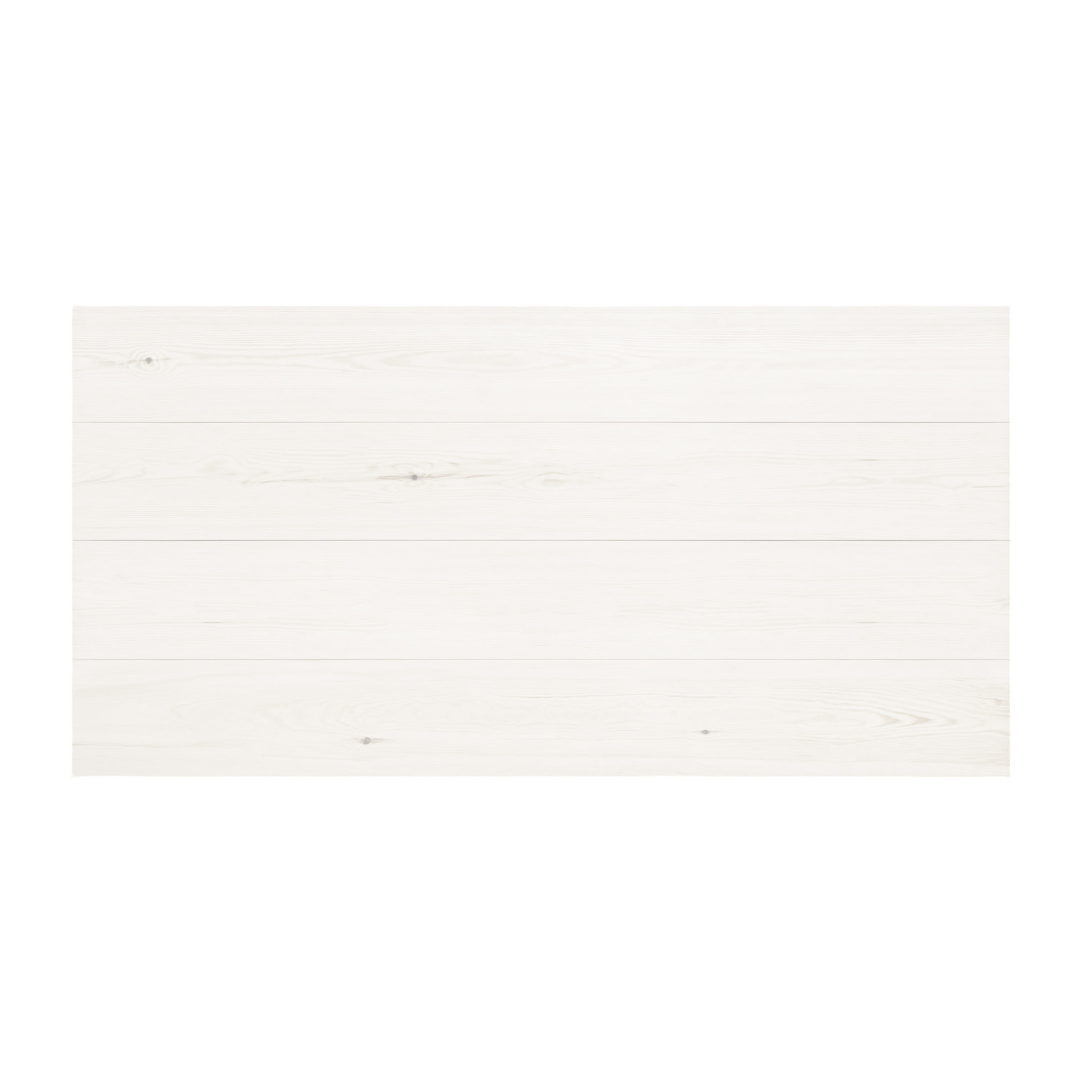 Tête de lit en bois massif blanc en différentes tailles