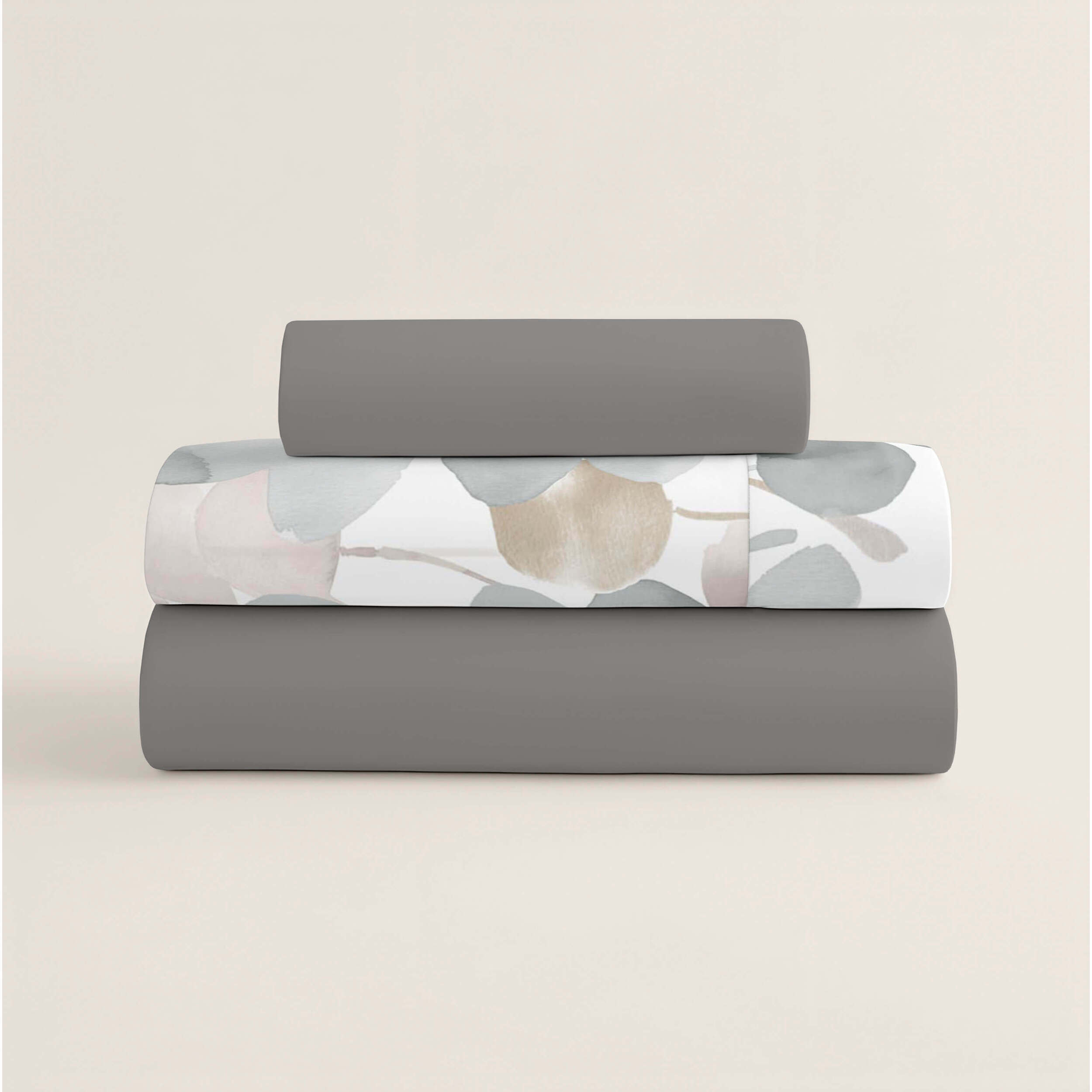 Juego de Sábanas Estampadas - 100% Algodón - Incluye 1 o 2 Fundas de Almohada + 1 Sábana Bajera - Judy