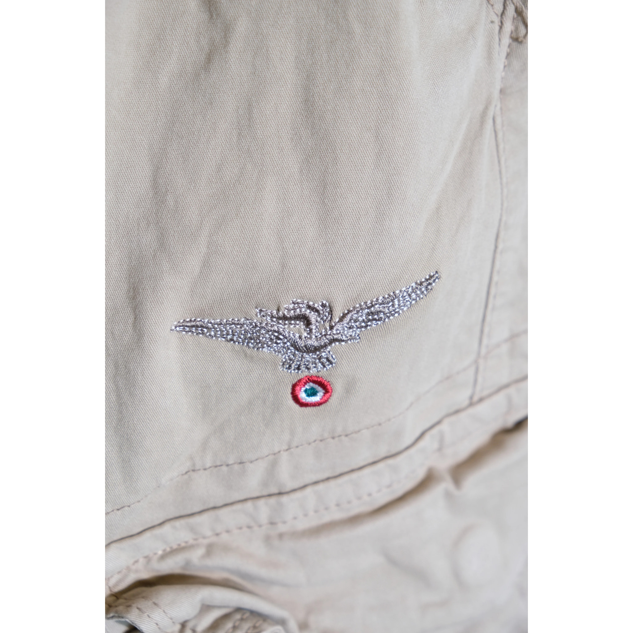 Pantaloni Esercito cargo kaki uomo