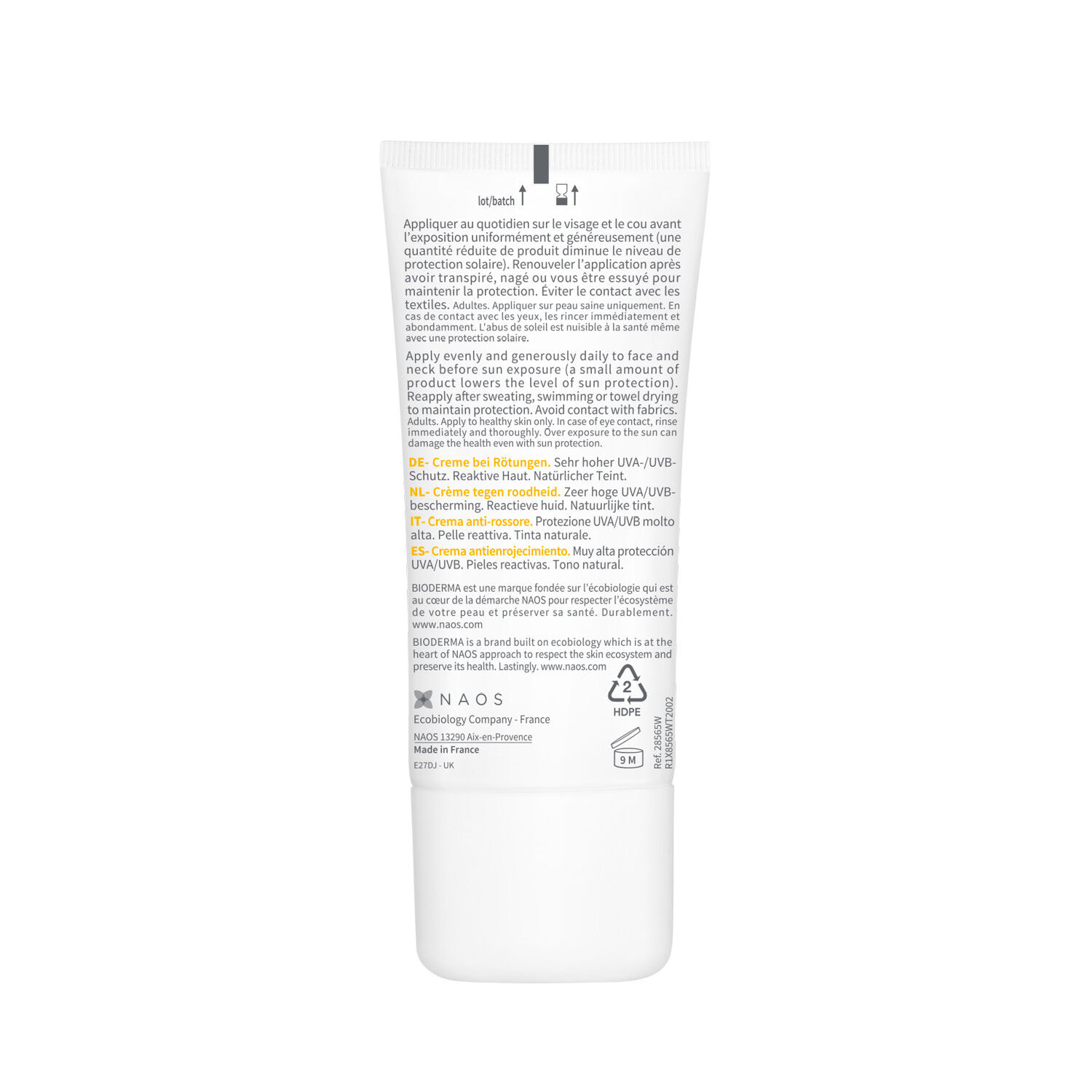 Photoderm AR - Crème Anti-Rougeurs, Peaux Réactives SPF50+ 30 ml