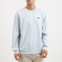 Sweat - 100% coton - logo - bleu pâle
