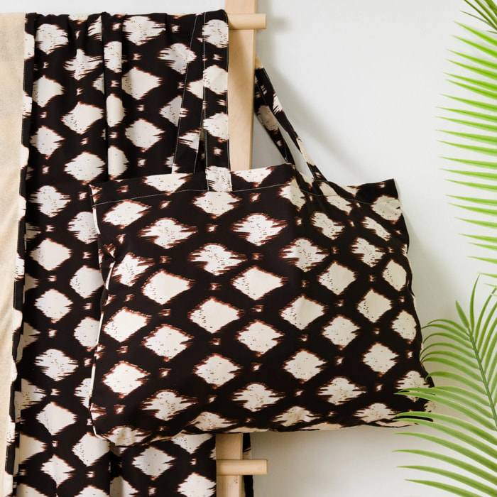 Confezione asciugamano sarong + borsa orlando