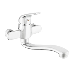 S-Line Pro 100 mitigeur de lavabo mural 100 mm, chrome (SIKOBSLPRO26110)