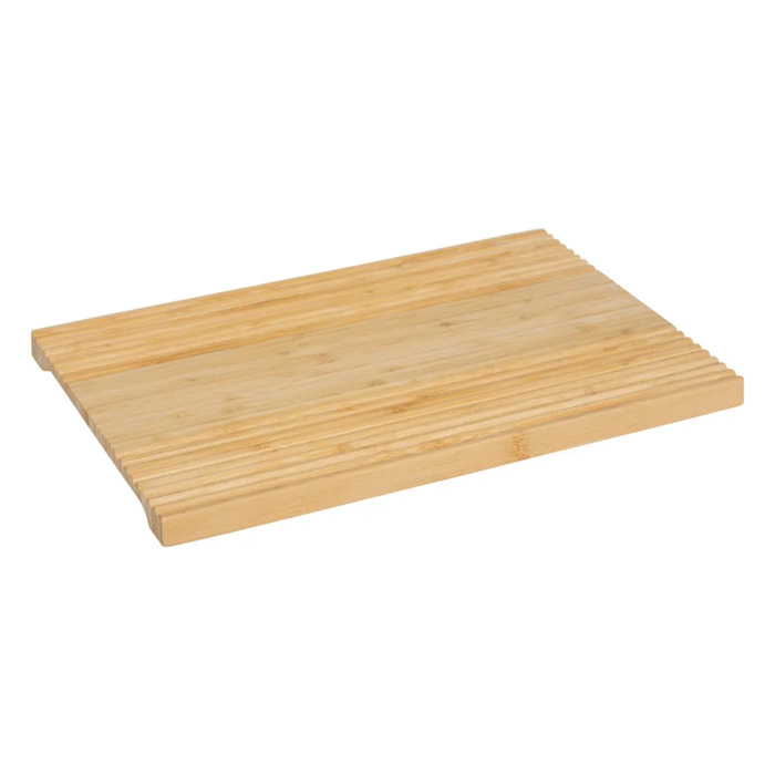 Planche à découper avec rainuresen bambou 40x27cm