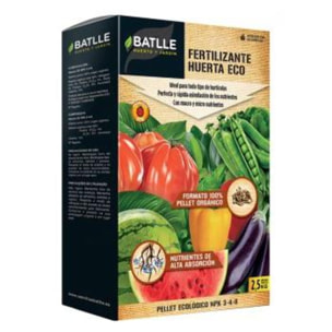 Fertilizante Huerto y Frutales Ecológico Batlle Bio 2,5 Kg
