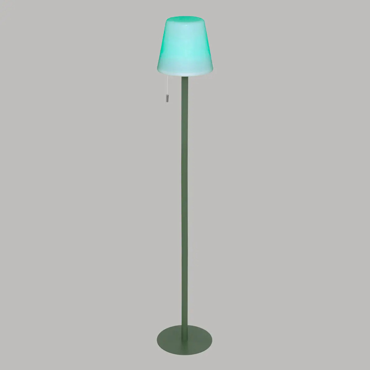 Lampadaire extérieur "Zack" H108cm vert olive