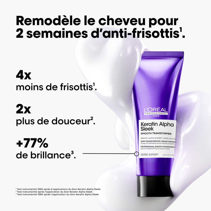 Serie Expert Keratin Alpha Sleek - Soin à la Kératine