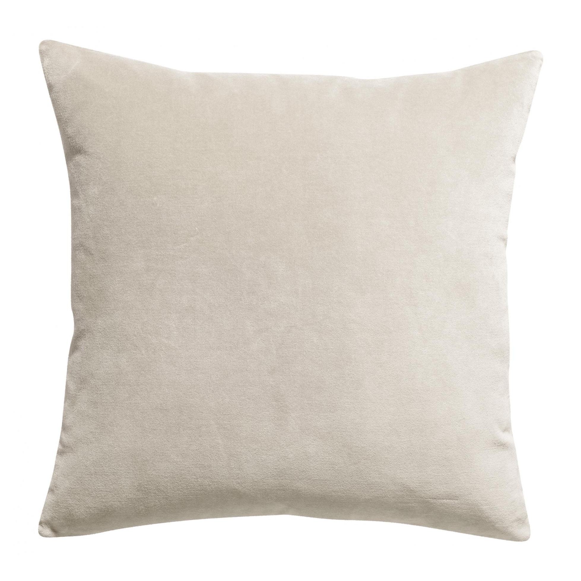 Coussin uni Elise