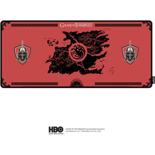 Tapis de souris LEXIP X TSUME - GAME OF THRONES TARGARYEN TAPI