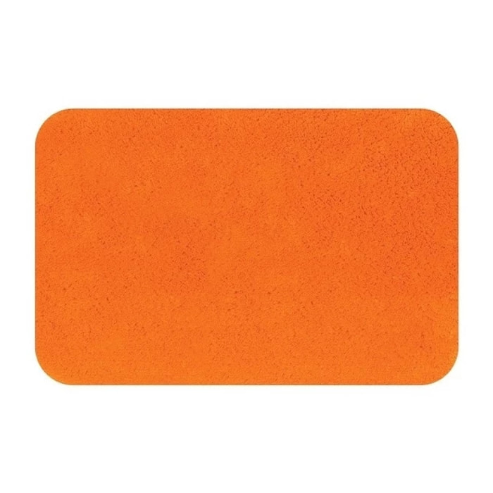 Tapis de bain Coton CAROLINA 70x120cm Orange Spirella