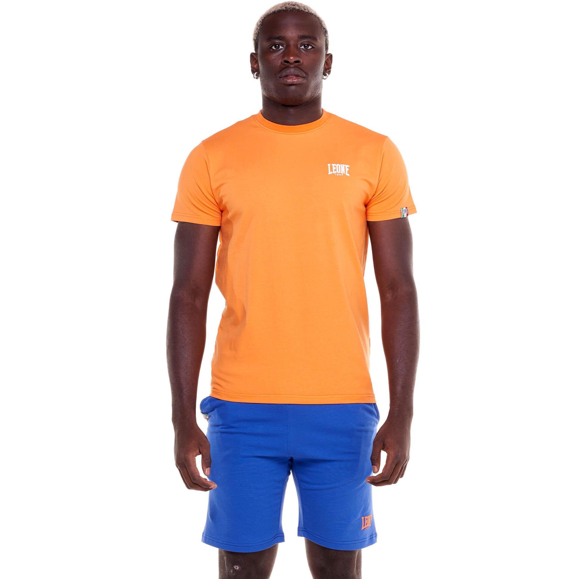 Camiseta básica de manga corta para hombre con logo pequeño