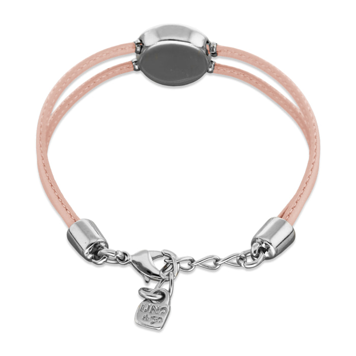 Pulsera SER INTUITIVA ROSA CLARO M