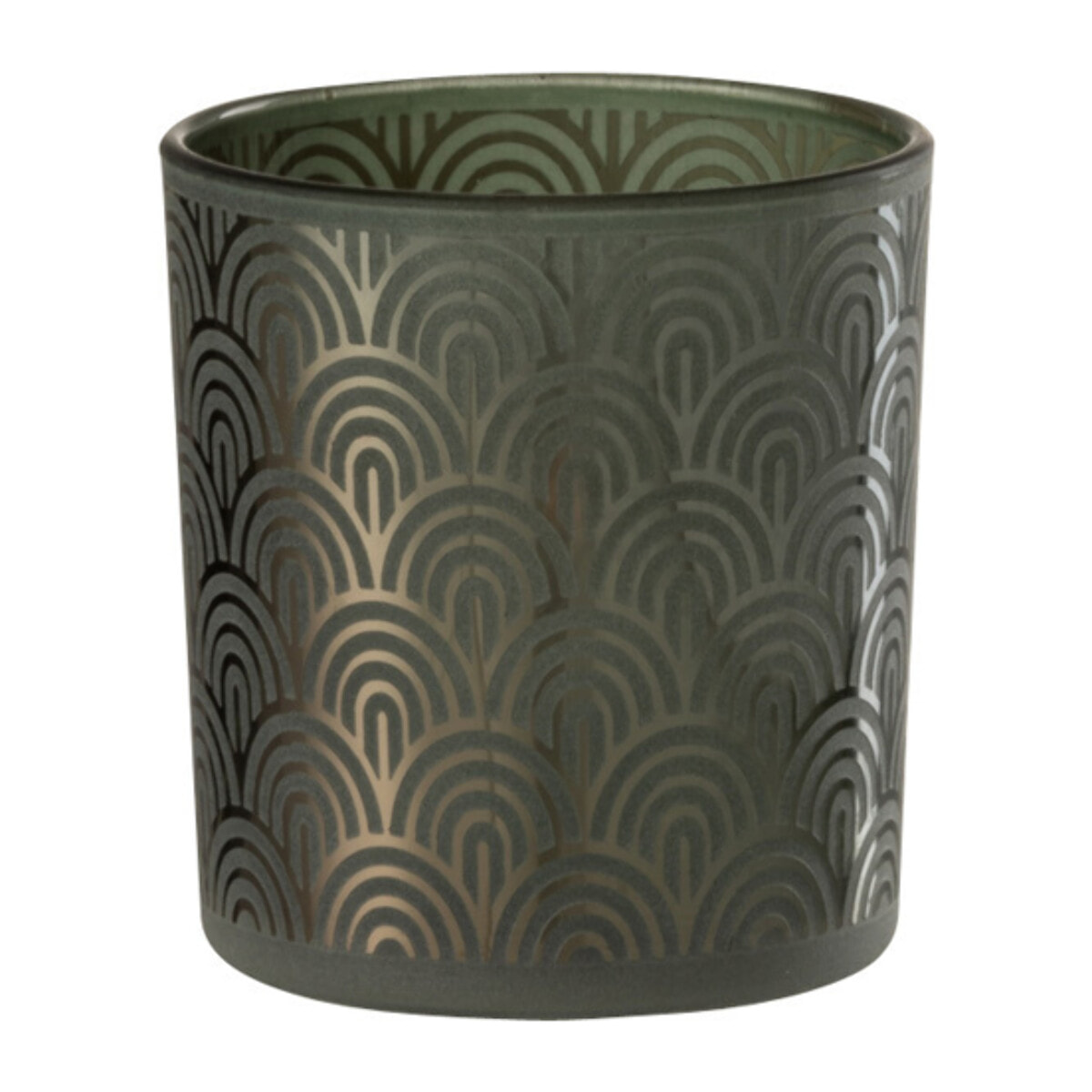 J-Line photophore Arc - verre - vert - small - 4 pcs