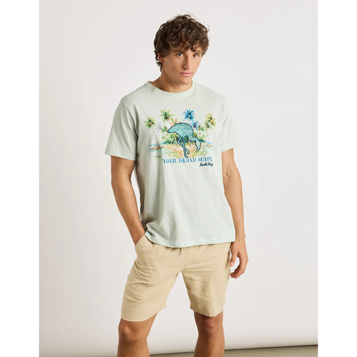 Camiseta Manga Corta Verde - Myles