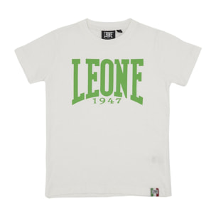 T-shirt a maniche corte da bambino logo grande Basic