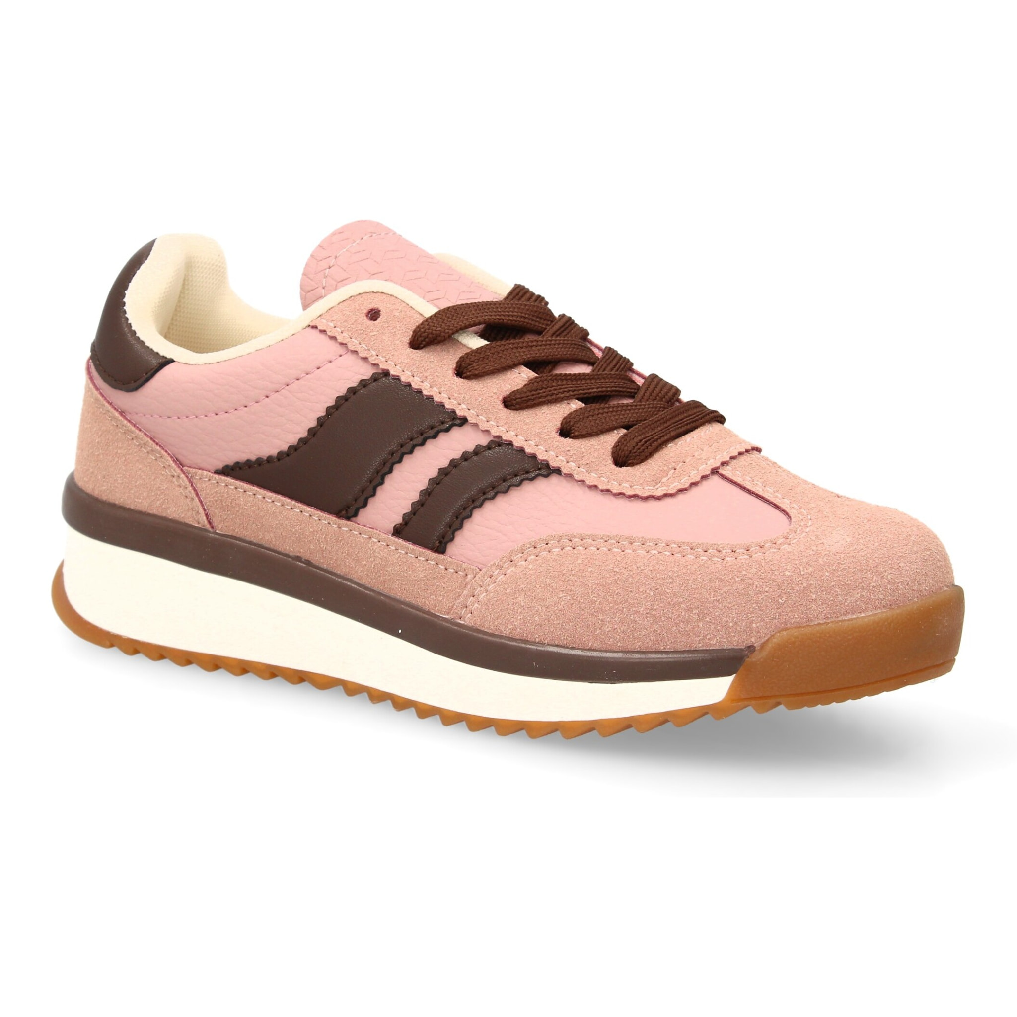 Zapatilla para mujer con suela dentada