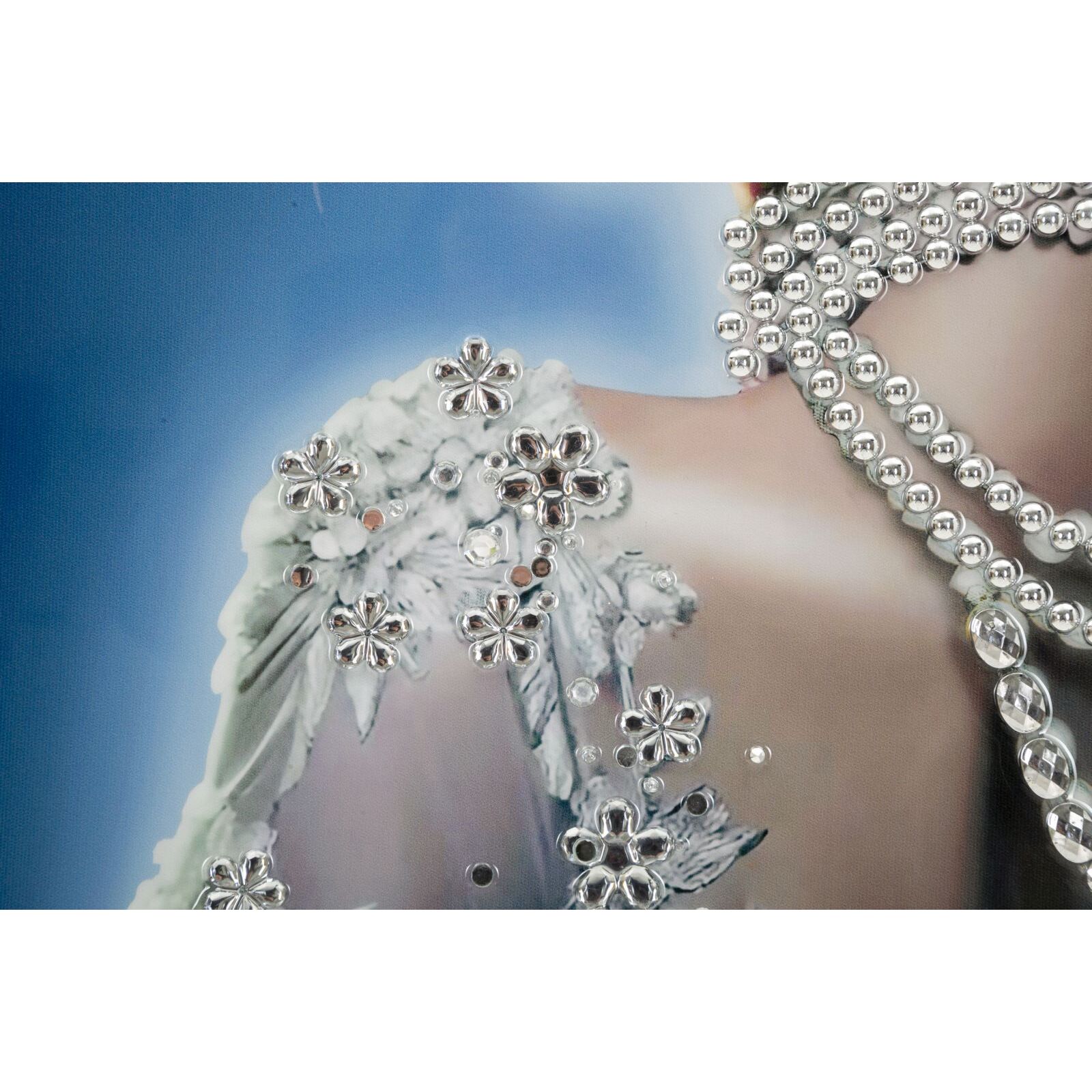 DIPINTO SU TELA LACCATO ISABEL C/CORNICE -B- CM 72X4X102