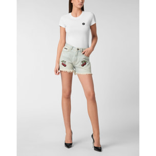PHILIPP PLEIN Pantalones cortos CHERRIES
